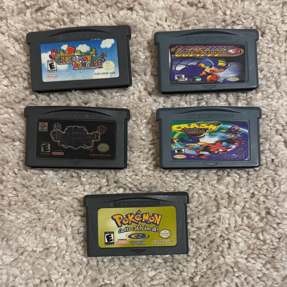 Assorted Gameboy Advance Games